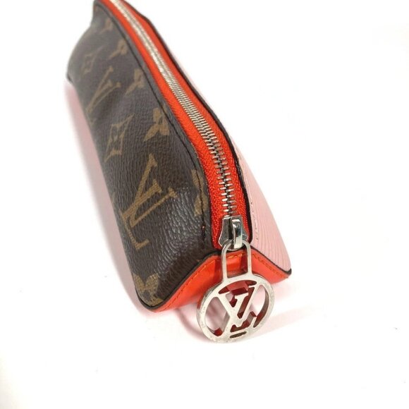 LOUIS VUITTON GI0008 Monogram Epi Trousse Elizabeth pencil case stationery pouch - Picture 1 of 15